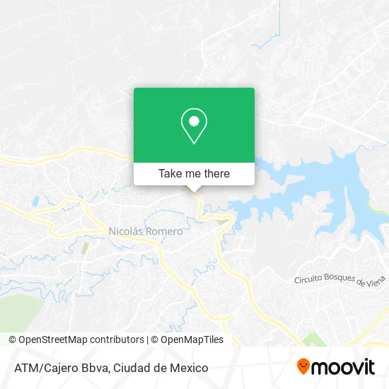 ATM/Cajero Bbva map
