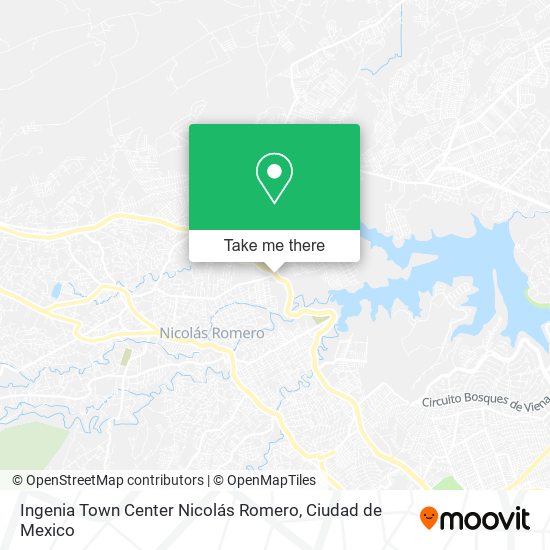 Ingenia Town Center Nicolás Romero map