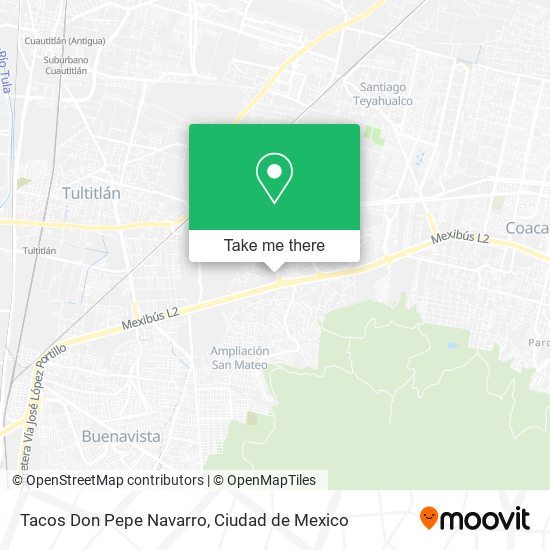 Mapa de Tacos Don Pepe Navarro