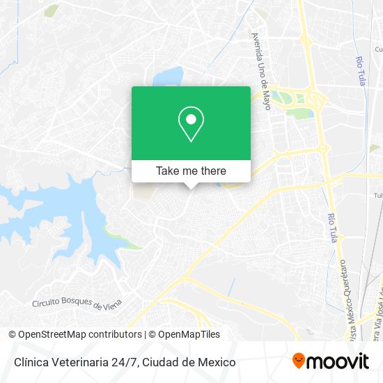 Clínica Veterinaria 24/7 map