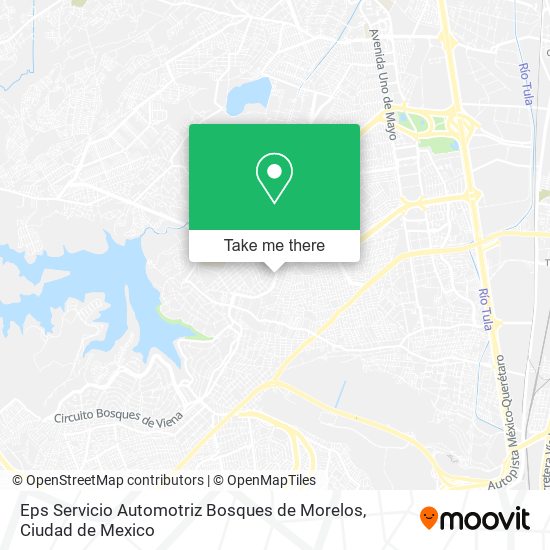 Eps Servicio Automotriz Bosques de Morelos map