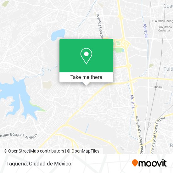 Taquería map