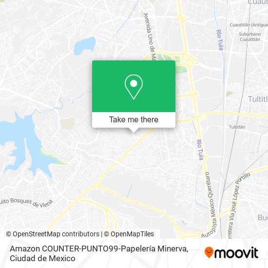 Amazon COUNTER-PUNTO99-Papelería Minerva map