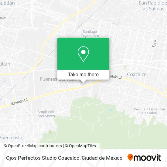Ojos Perfectos Studio Coacalco map