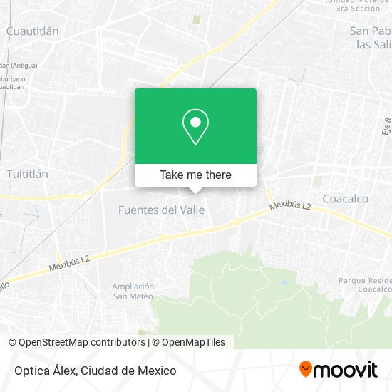 Optica Álex map