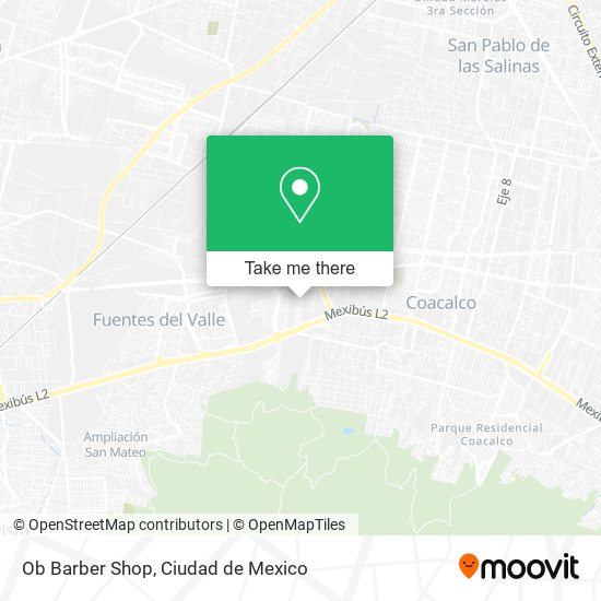 Mapa de Ob Barber Shop
