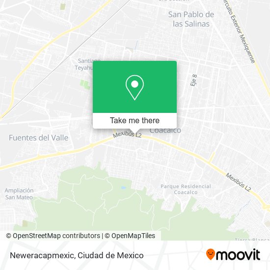 Neweracapmexic map