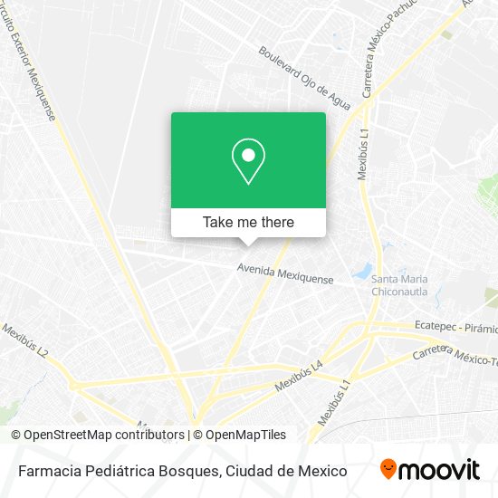 Farmacia Pediátrica Bosques map