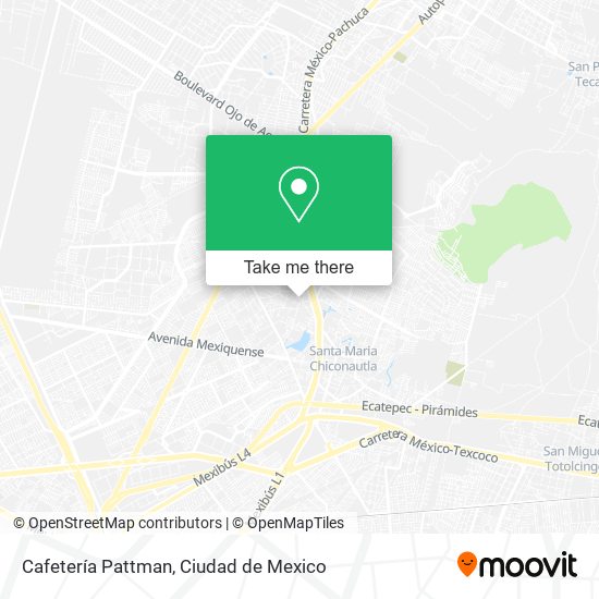 Cafetería Pattman map
