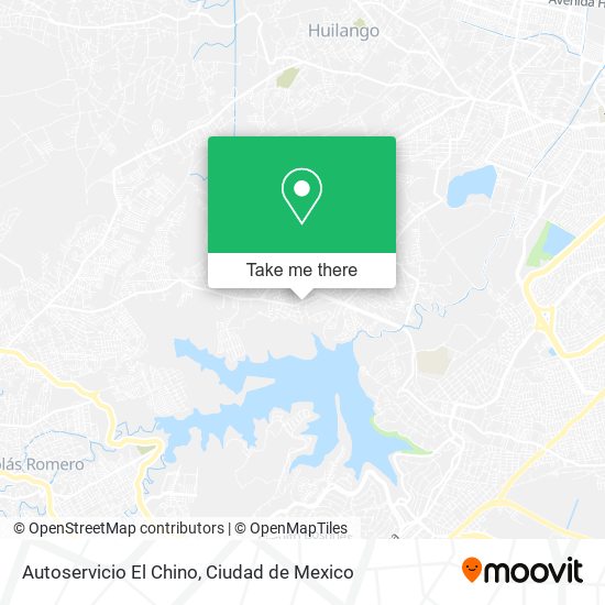 Autoservicio El Chino map