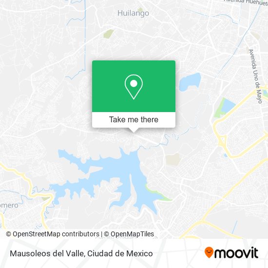 Mapa de Mausoleos del Valle