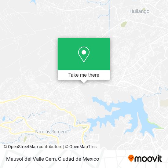 Mausol del Valle Cem map