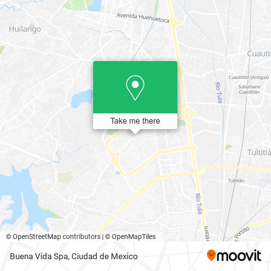 Buena Vida Spa map