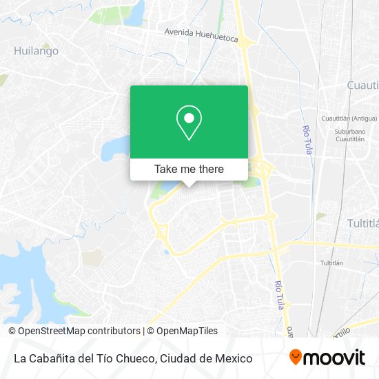 La Cabañita del Tío Chueco map