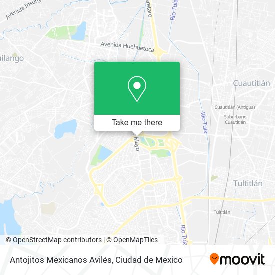 Antojitos Mexicanos Avilés map