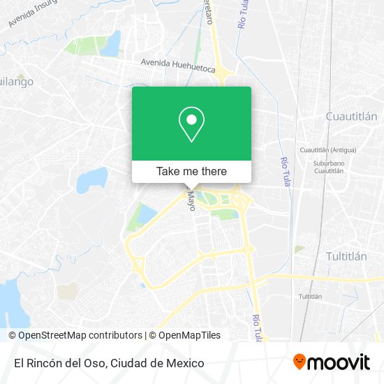 Mapa de El Rincón del Oso