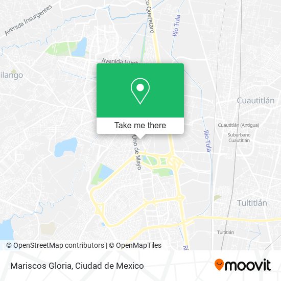 Mariscos Gloria map