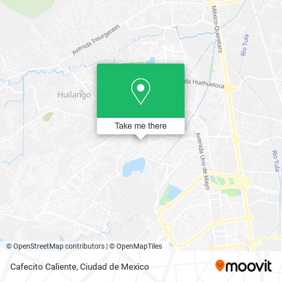Cafecito Caliente map
