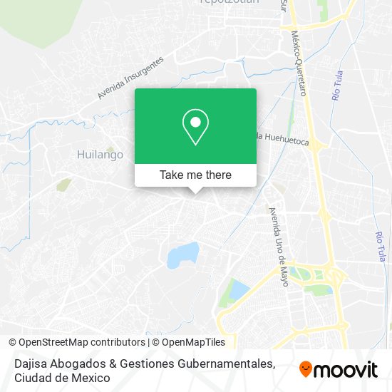 Dajisa Abogados & Gestiones Gubernamentales map