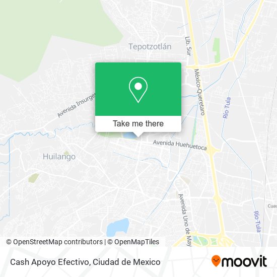 Cash Apoyo Efectivo map