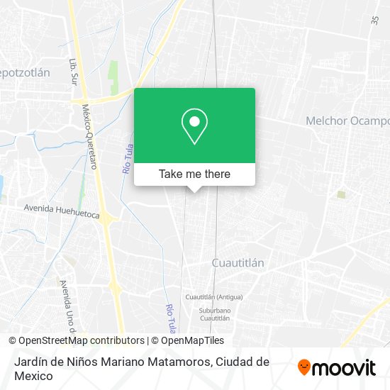 Jardín de Niños Mariano Matamoros map