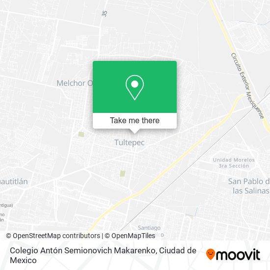 Mapa de Colegio Antón Semionovich Makarenko