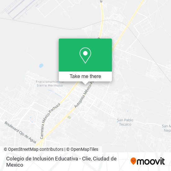 Colegio de Inclusión Educativa - Clie map