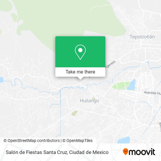 Salón de Fiestas Santa Cruz map