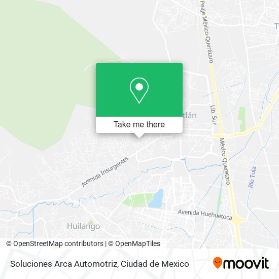 Soluciones Arca Automotriz map