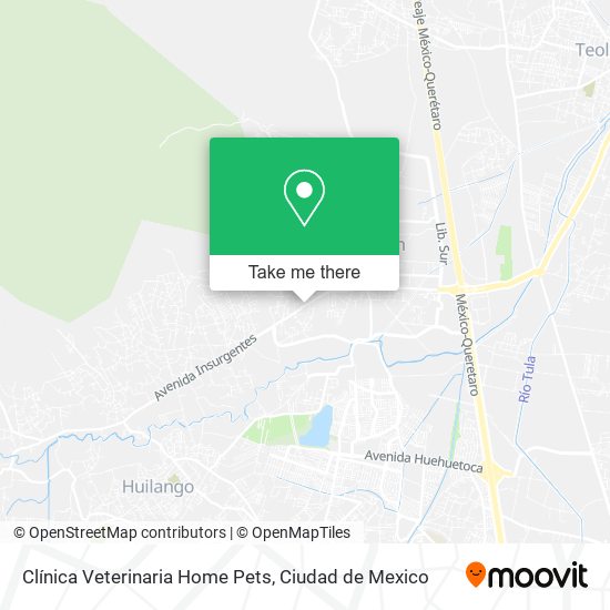 Clínica Veterinaria Home Pets map