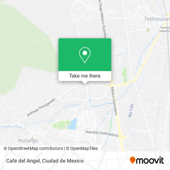 Mapa de Café del Angel