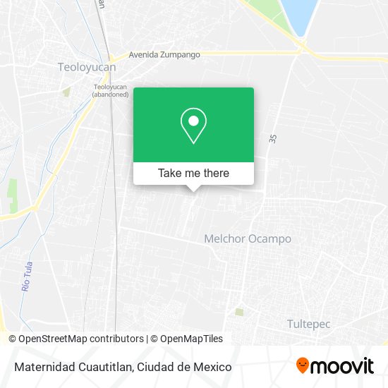 Maternidad Cuautitlan map