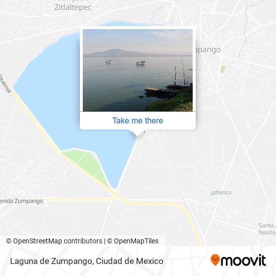 Mapa de Laguna de Zumpango