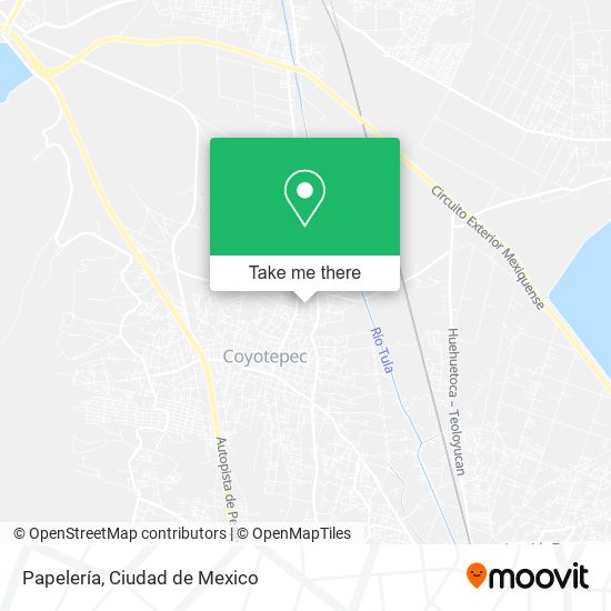 Mapa de Papelería