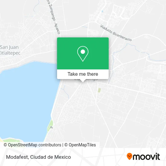 Modafest map