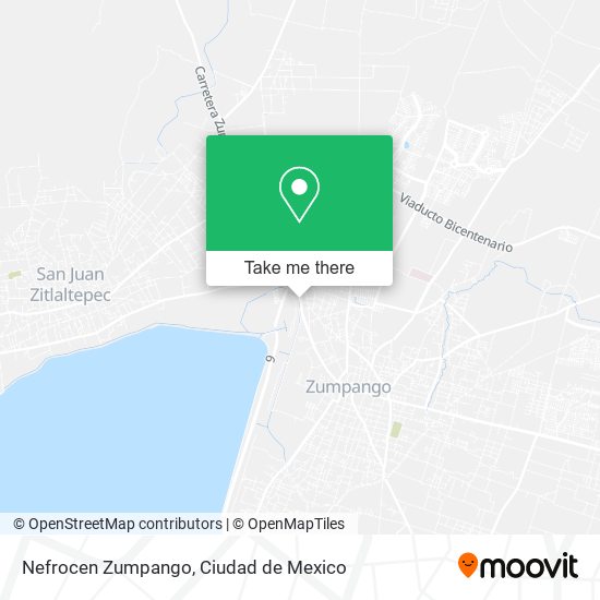 Nefrocen Zumpango map