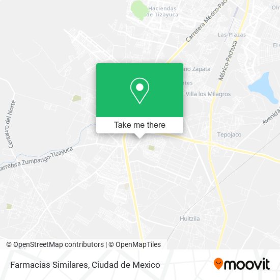 Farmacias Similares map