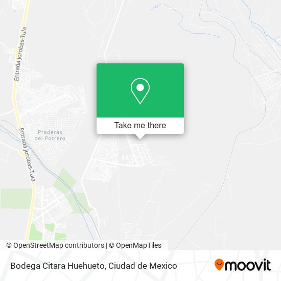 Bodega Citara Huehueto map