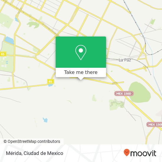 Mérida map