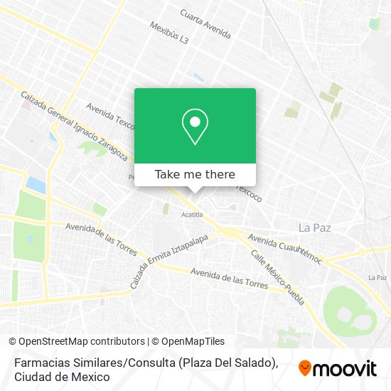 Farmacias Similares / Consulta (Plaza Del Salado) map