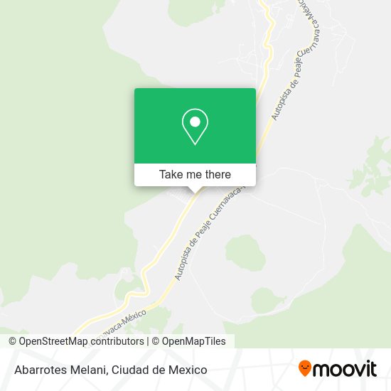 Mapa de Abarrotes Melani