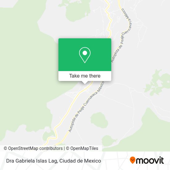 Dra Gabriela Islas Lag map