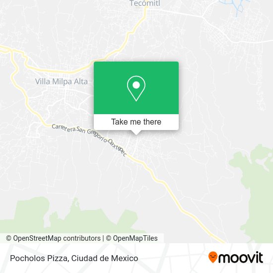 Mapa de Pocholos Pizza