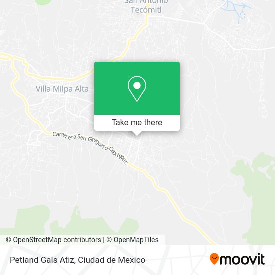 Petland Gals Atiz map