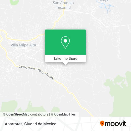 Mapa de Abarrotes