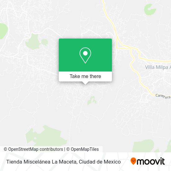 Tienda Miscelánea La Maceta map