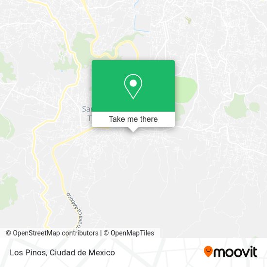Mapa de Los Pinos