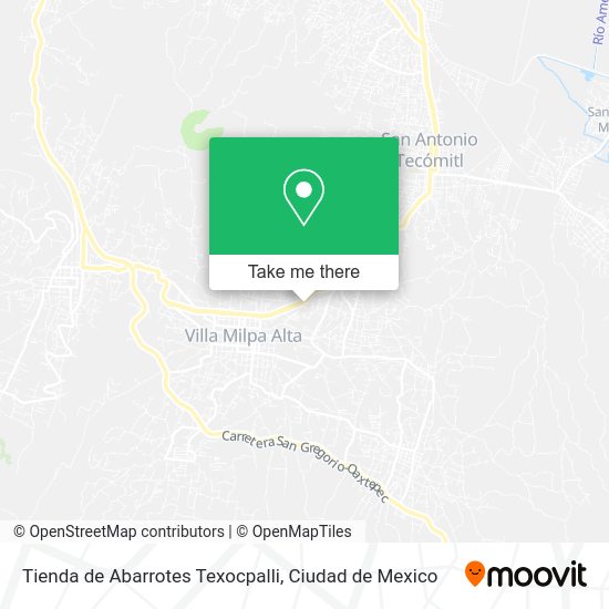 Tienda de Abarrotes Texocpalli map