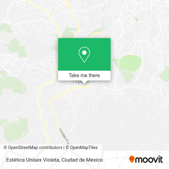 Estética Unisex Violeta map