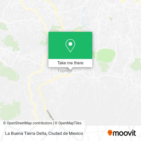 La Buena Tierra Delta map